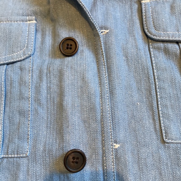 MARC JACOBS VINTAGE WOMEN BLUE JACKET SIZE 52/L usa 100% Cotton - Picture 5 of 14